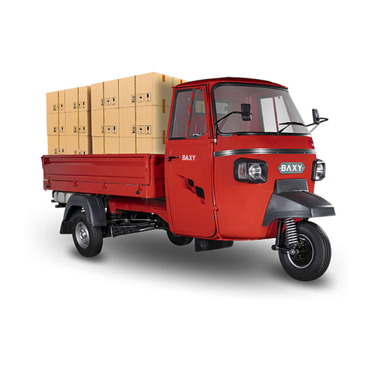 BAXY Cargo Auto Super M-TEC 430 CC Red (CNG/Petrol)