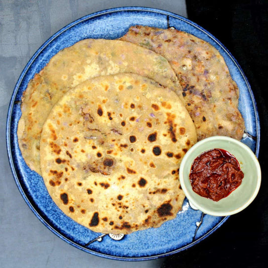 Aloo Pyaz Paratha