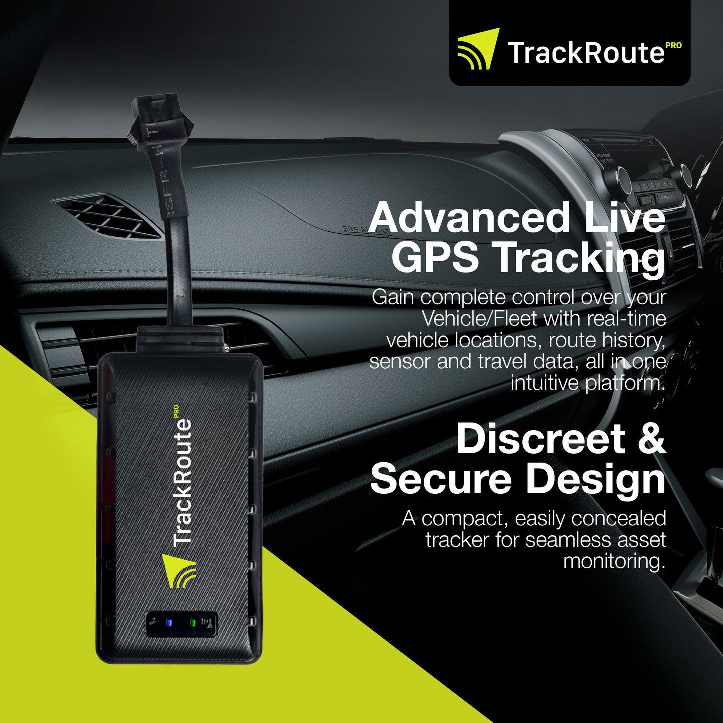 TrackRoute Pro Sentinel GPS Device