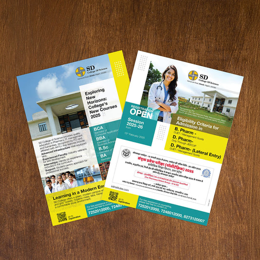 College Flyer Design & Print A4 Size