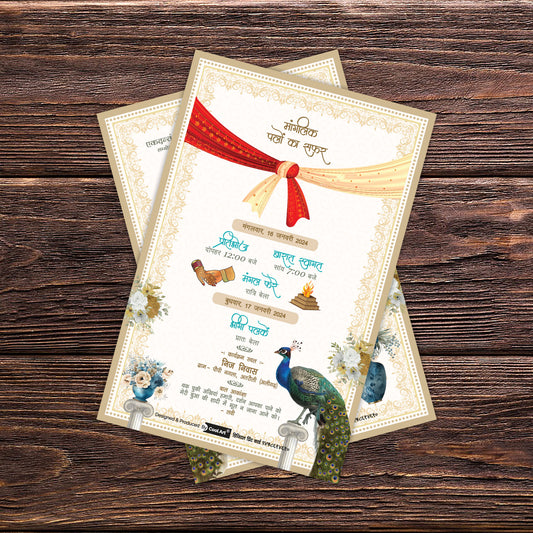 Invitation Card, Wedding
